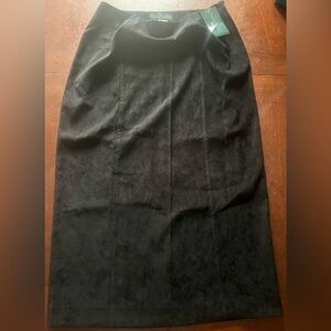 Vintage Harve Benard Black Pencil Skirt